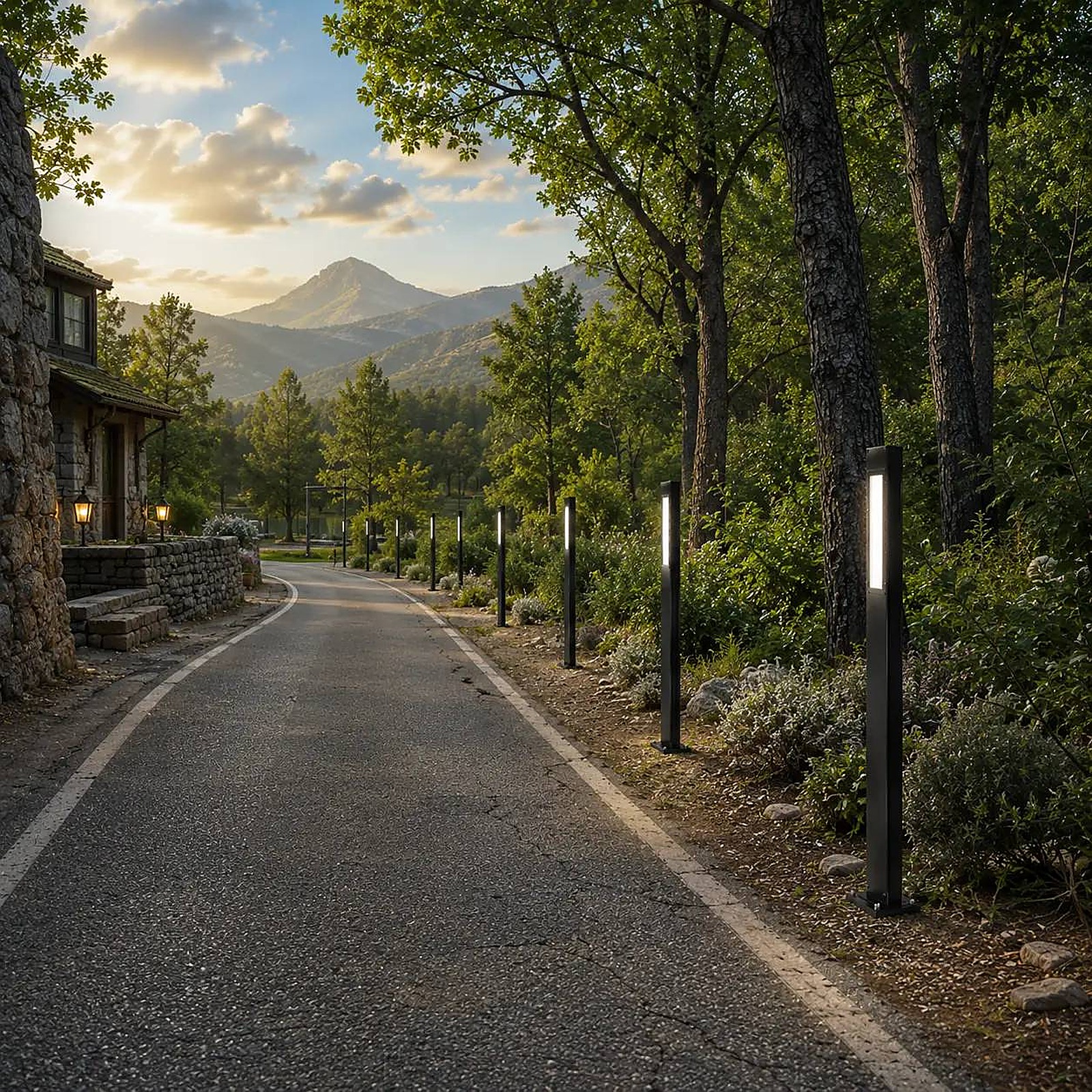 Recta Modern Həyət və Villa Çırağı - Image 5